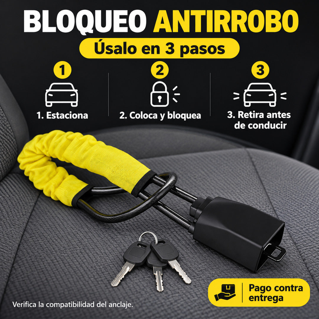 bloqueo antirrobo guaya
