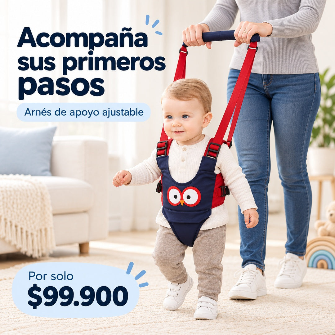 Arnés de apoyo ajustable para primeros pasos, precio $99.900