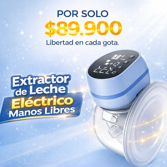 EXTRACTOR DE LECHE ELECTRICO ¡NO USES TUS MANOS!
