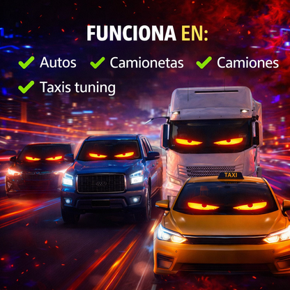 🔥 Pantalla LED para Parabrisas – Dale mirada agresiva a tu carro