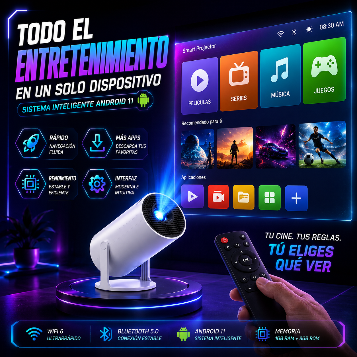 EL CINE DEL FUTURO LLEGÓ A TU CASA