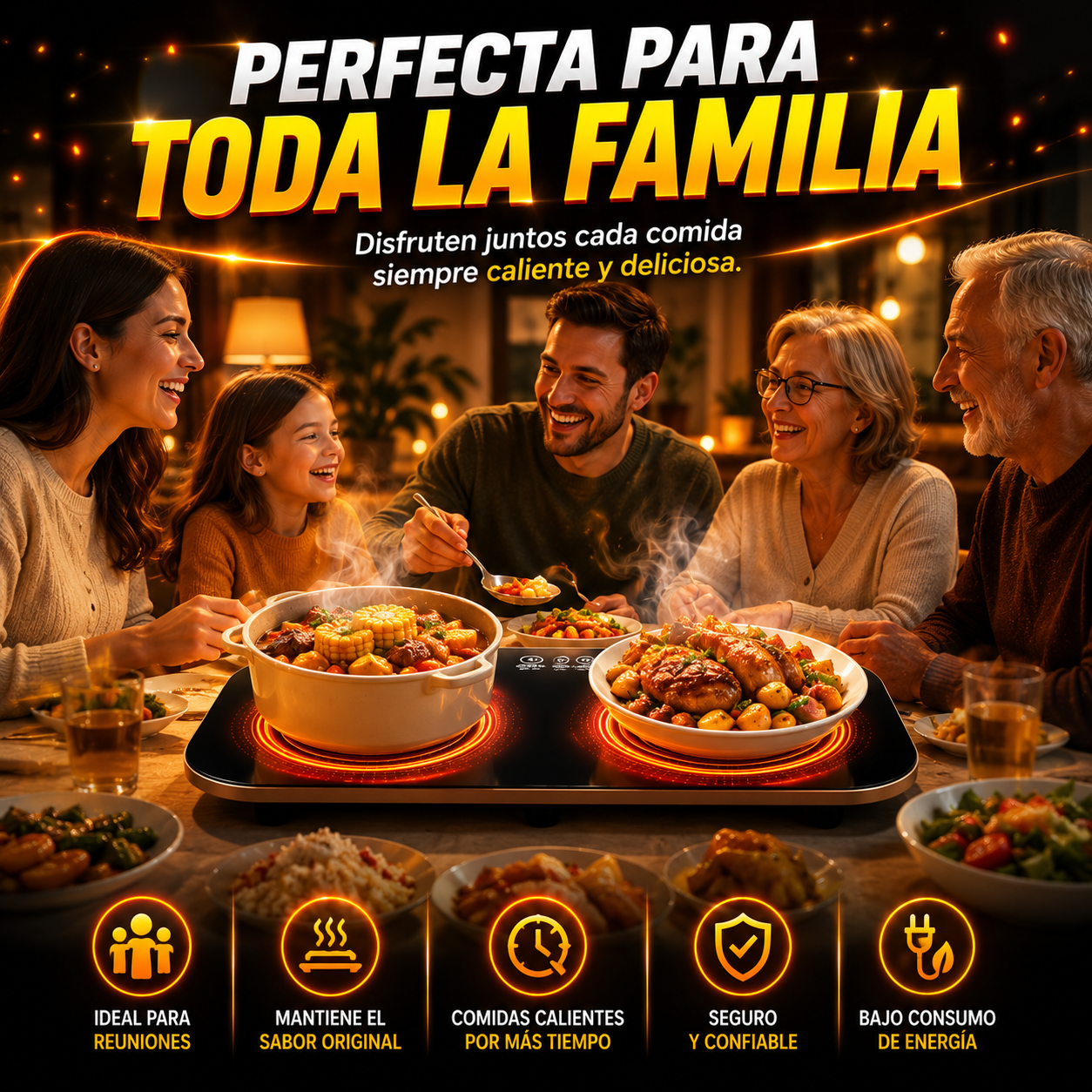 Mantén Tu Comida Caliente Hasta el Último Bocado