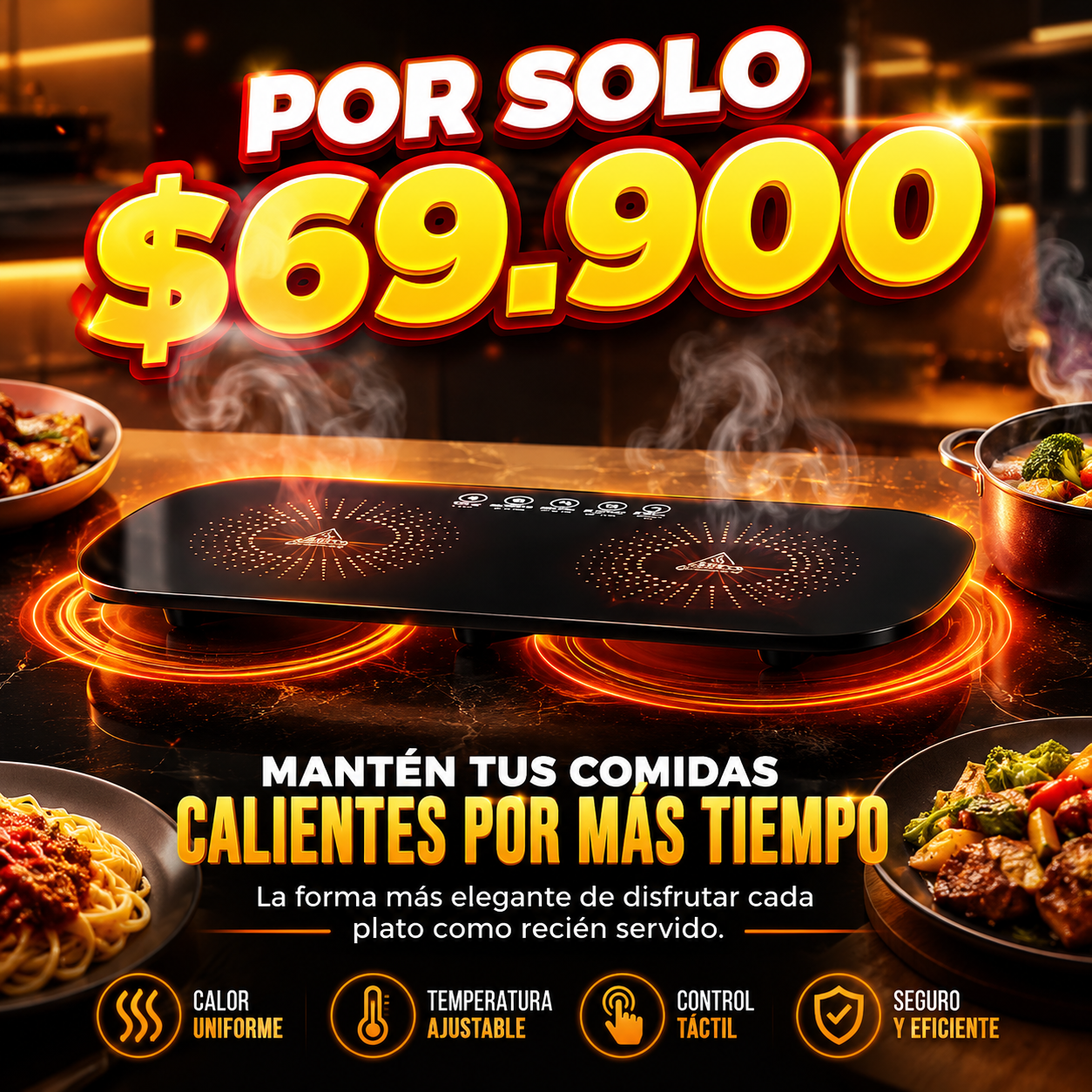 Mantén Tu Comida Caliente Hasta el Último Bocado