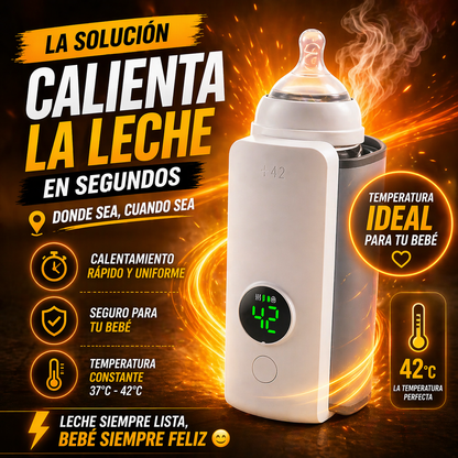 CALIENTA EL TETERO EN SEGUNDOS, SIN CABLES