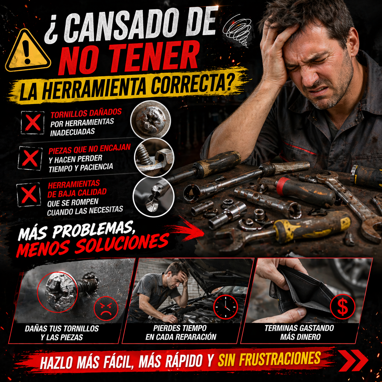 UNA HERRAMIENTA, MIL SOLUCIONES