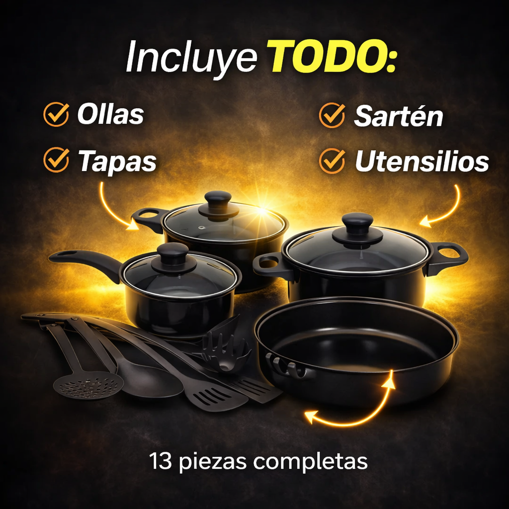⚡ Oferta brutal: 13 piezas en un solo combo