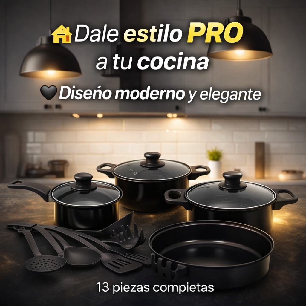 ⚡ Oferta brutal: 13 piezas en un solo combo