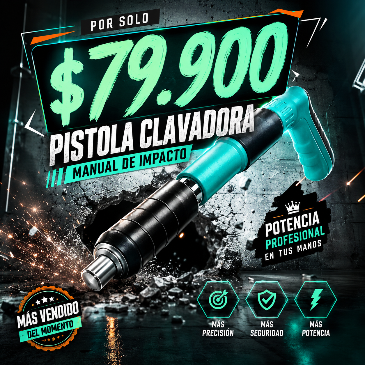 PRECISIÓN, POTENCIA Y VELOCIDAD