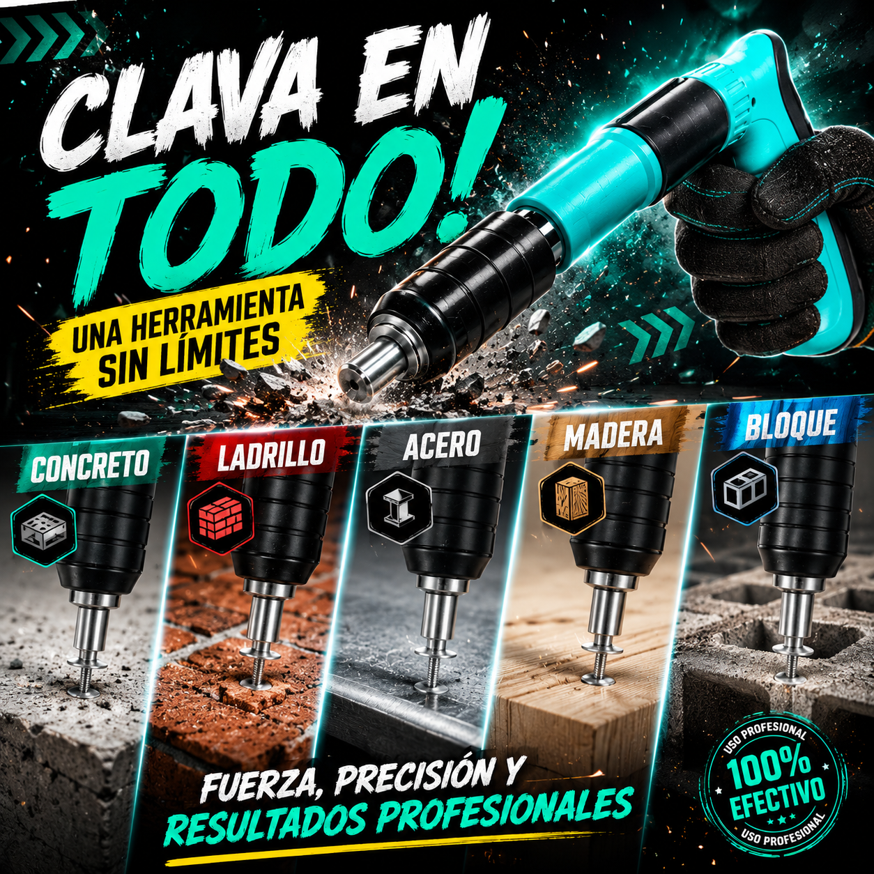 PRECISIÓN, POTENCIA Y VELOCIDAD