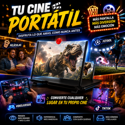 Convierte Tu Celular en una Pantalla Gigante