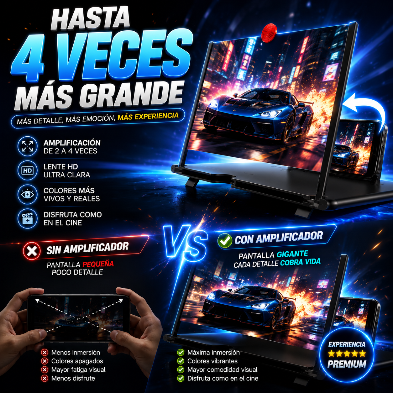 Convierte Tu Celular en una Pantalla Gigante