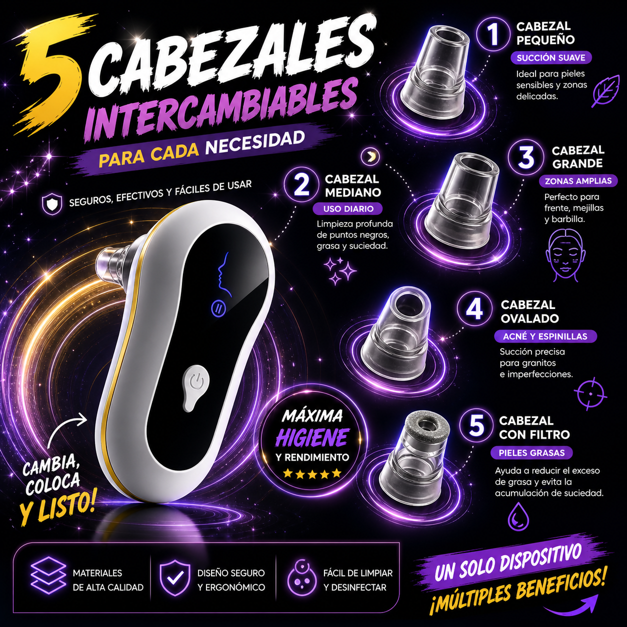 ¡ELIMINA LOS PUNTOS NEGROS EN MINUTOS!