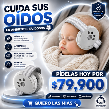 Orejeras Cancelacion De Ruido Para Bebe