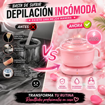 DEPILACIÓN PROFESIONAL EN CASA EN SOLO MINUTOS