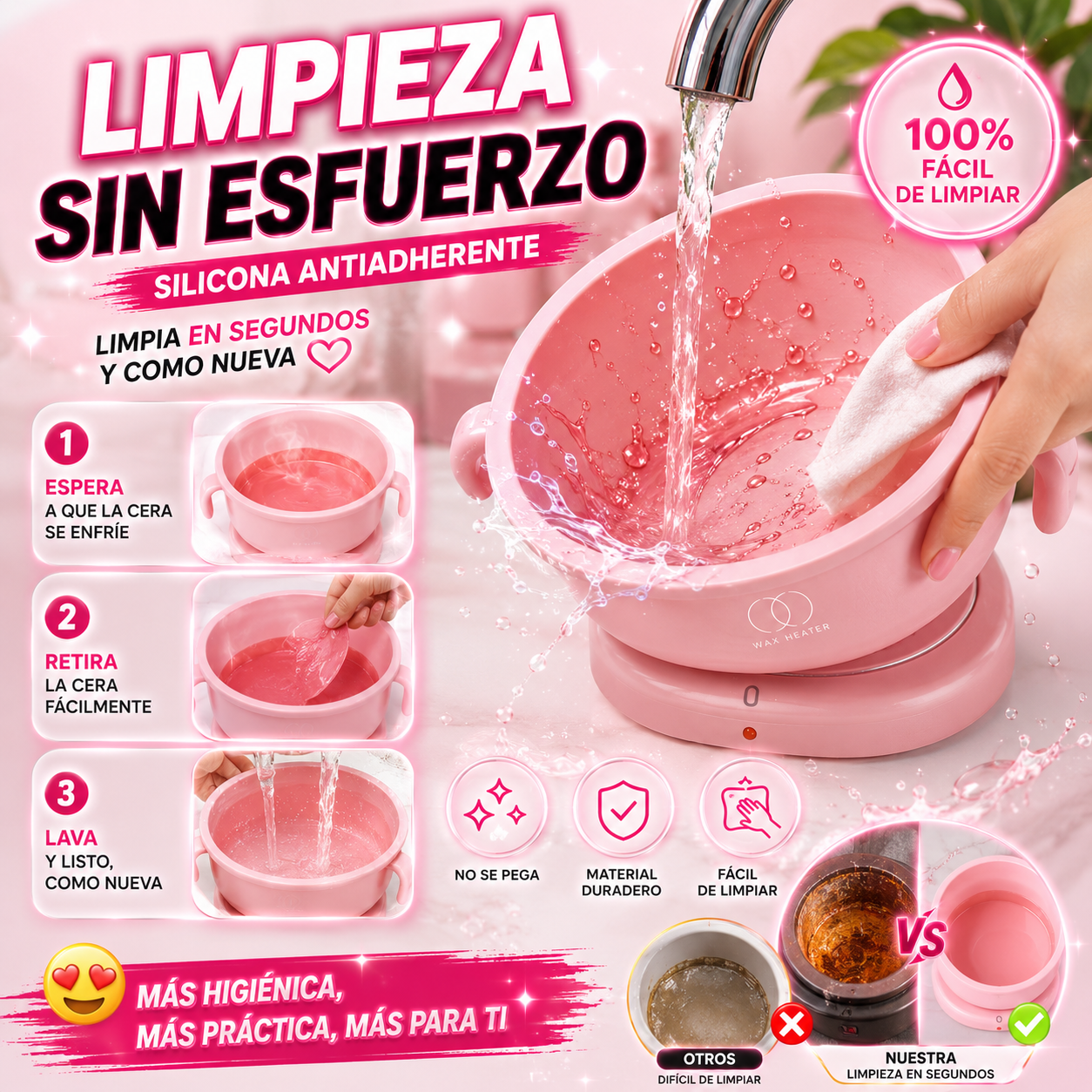 DEPILACIÓN PROFESIONAL EN CASA EN SOLO MINUTOS