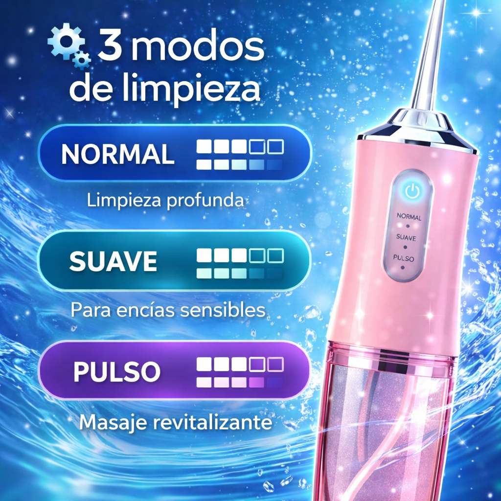 💦 ¡ADIÓS A LA SUCIEDAD ENTRE TUS DIENTES!