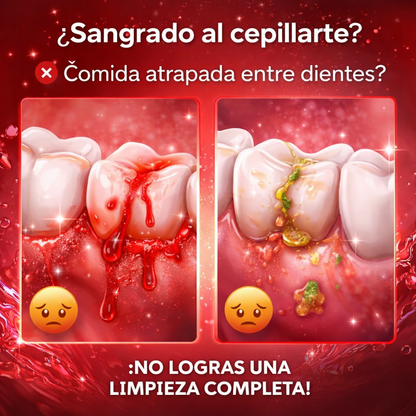 💦 ¡ADIÓS A LA SUCIEDAD ENTRE TUS DIENTES!
