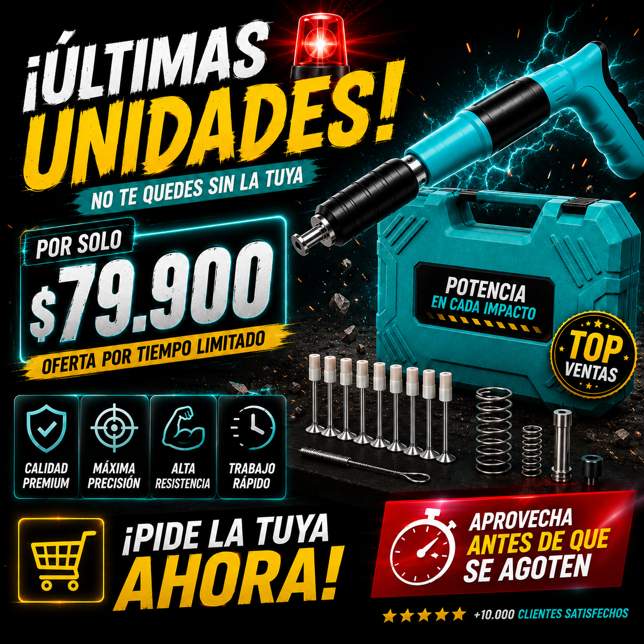PRECISIÓN, POTENCIA Y VELOCIDAD