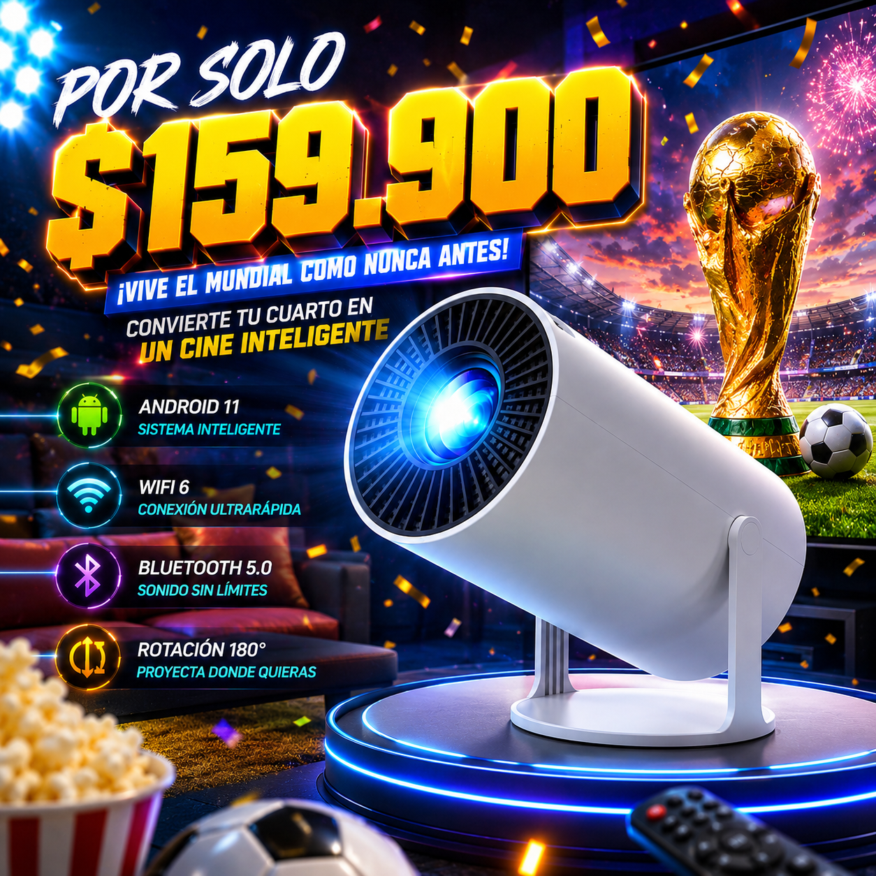 EL CINE DEL FUTURO LLEGÓ A TU CASA