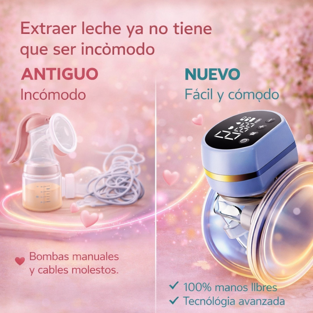 EXTRACTOR DE LECHE ELECTRICO ¡NO USES TUS MANOS!